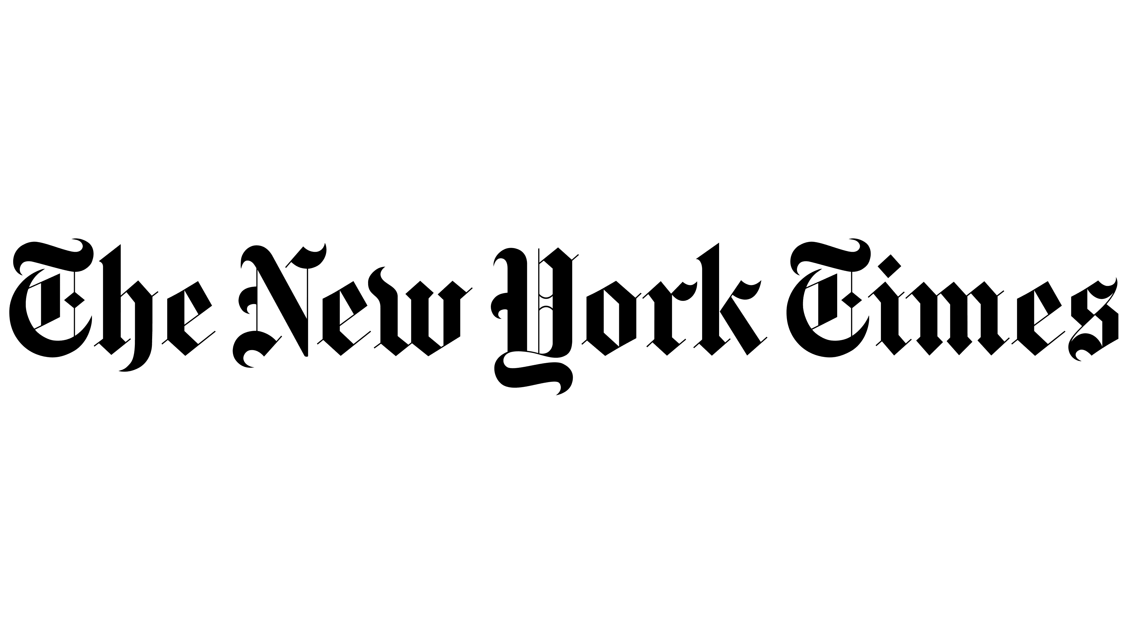 The New York Times logo design