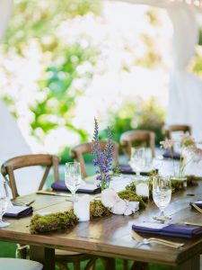 magical fairy garden vibes tablescape layout